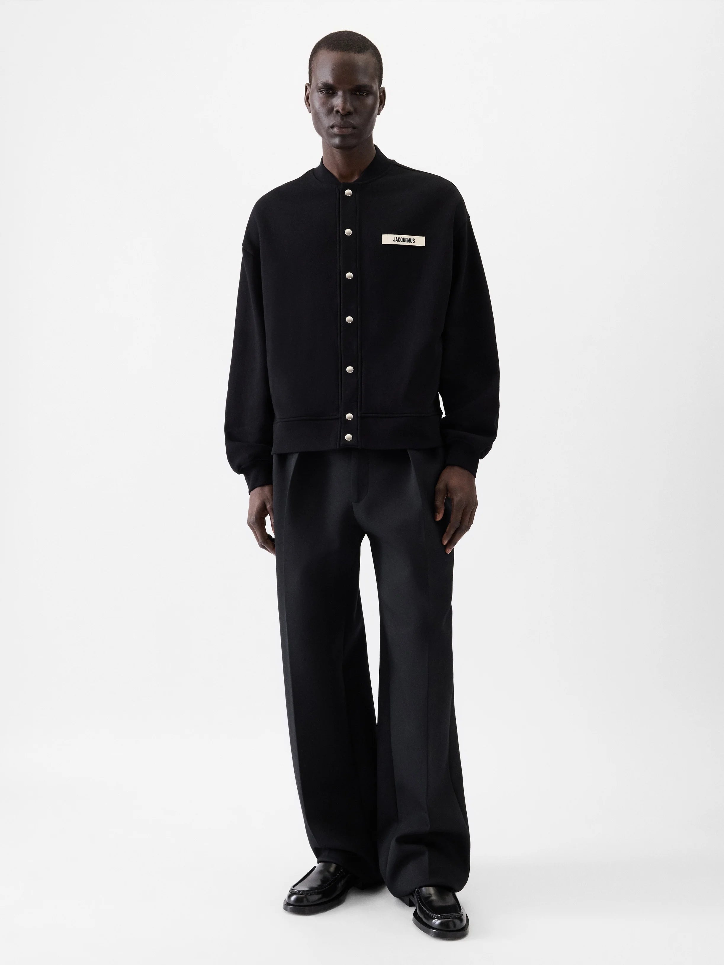 Jacquemus Кардиган чорний Gros Grain CDM00576AJ00126990