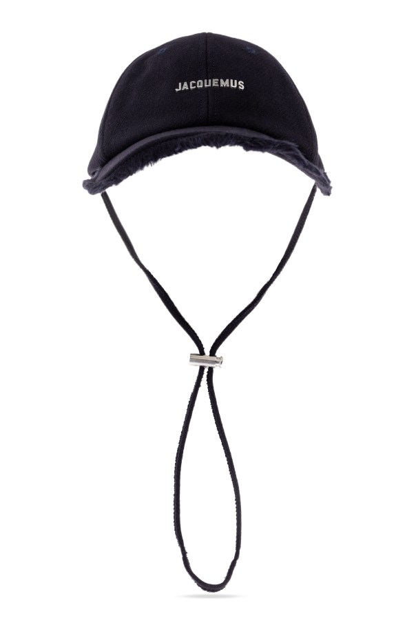 Jacquemus Black Baseball Cap