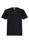 Off-White Black T-Shirt With Logo