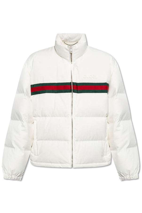 Gucci White Puffer Jacket