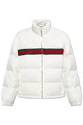 Gucci White Puffer Jacket
