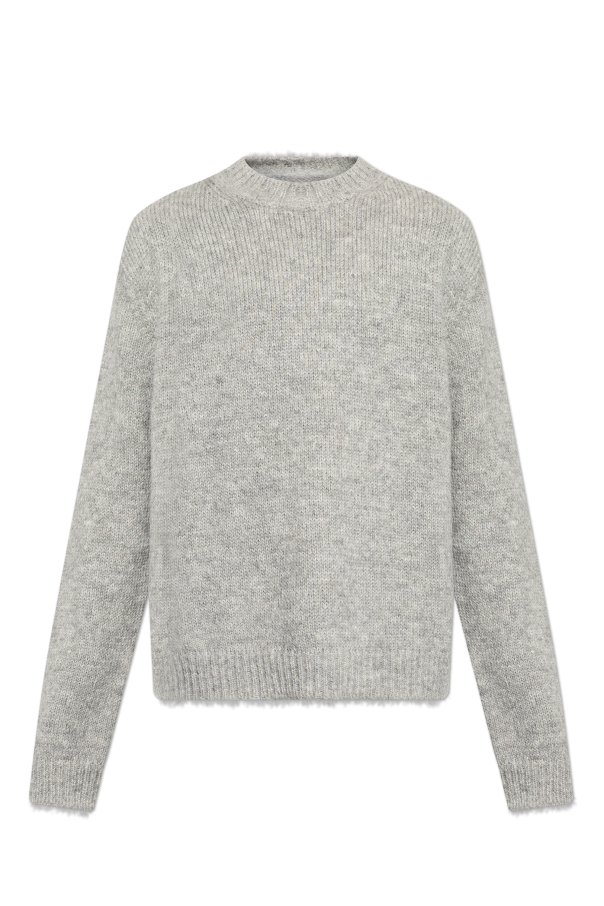 Jil Sander Grey Crew Neck Sweater