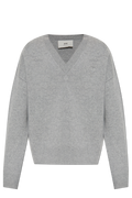 Ami Alexandre Mattiussi Grey Sweater With Logo