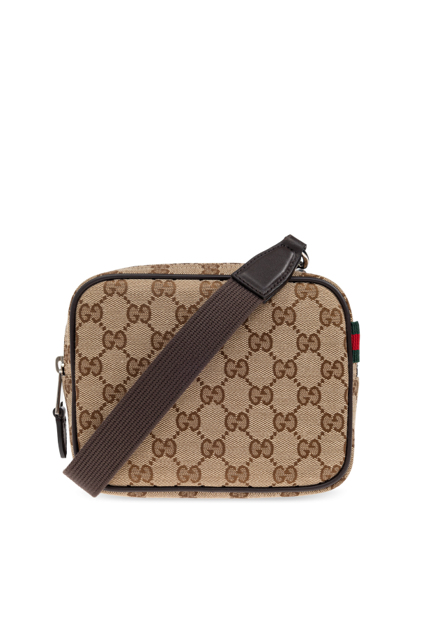 Gucci Beige Shoulder Bag With Monogram