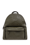 Gucci Green Monogram Backpack