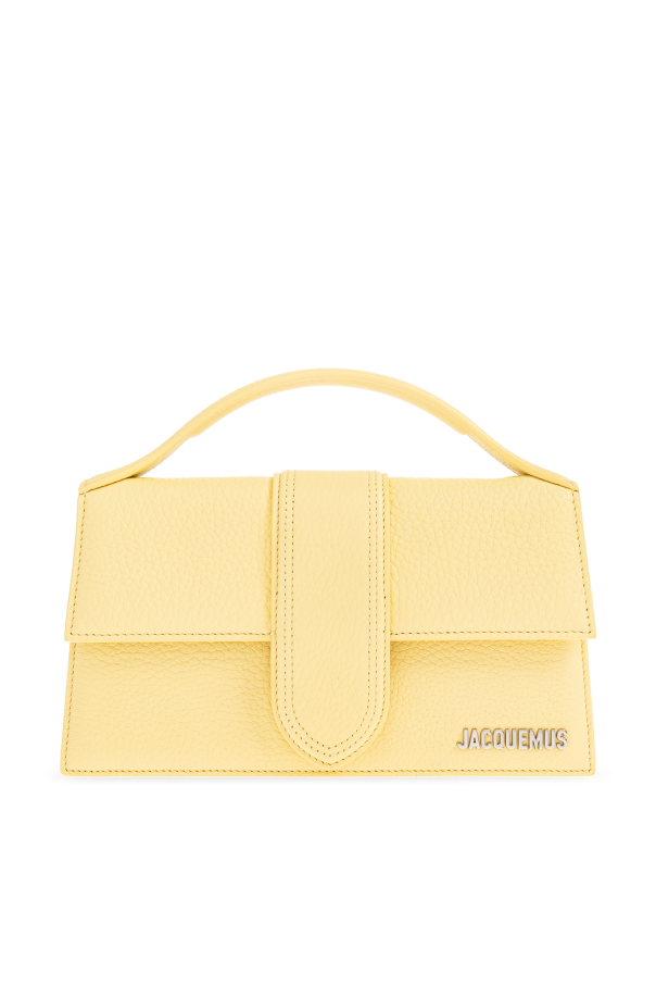 Jacquemus Yellow Handbag `Le Grand Bambino`