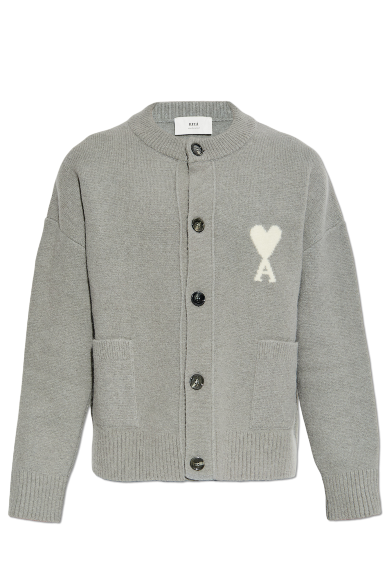 Ami Alexandre Mattiussi Grey Sweater
