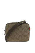 Gucci Green Shoulder Bag With "GG" Pattern