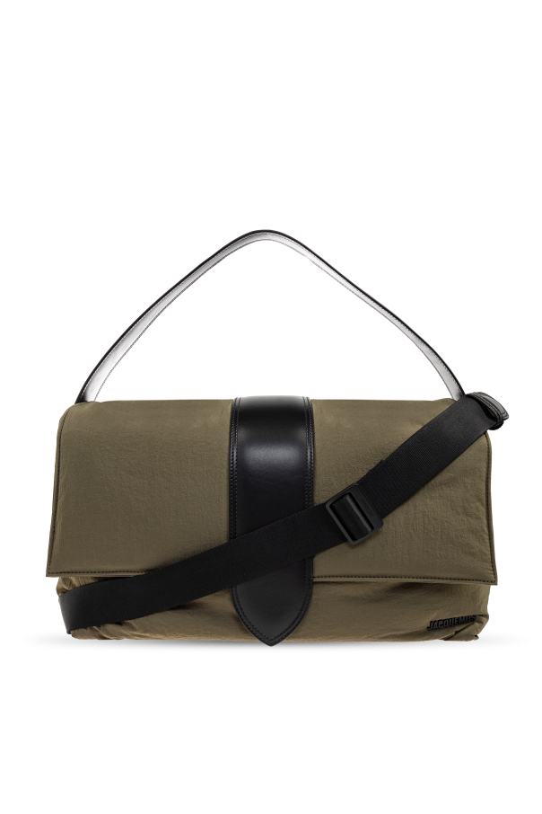 Jacquemus Green Shoulder Bag ‘Le Messenger Bambin 560’