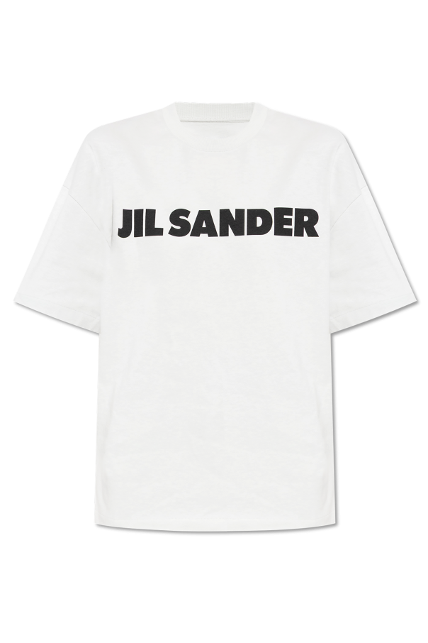 Jil Sander Grey T-shirt With Logo