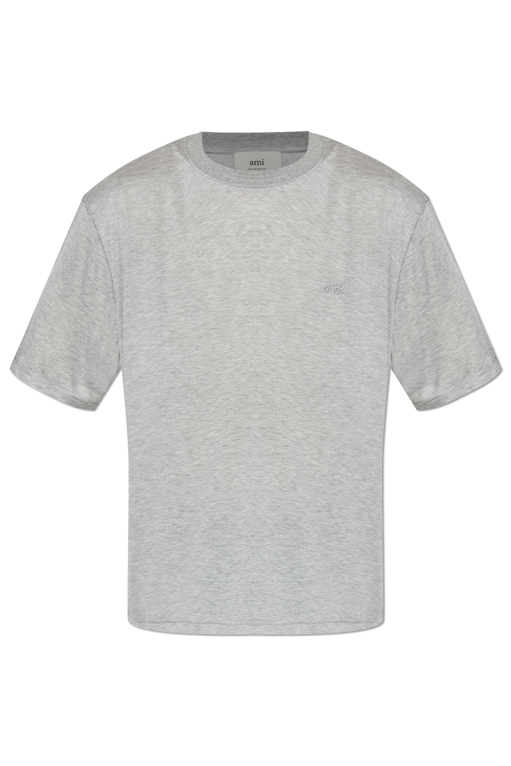 Ami Alexandre Mattiussi Grey T-shirt With Logo