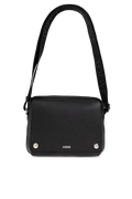 Loewe Black Shoulder Bag "Pebble Medium"