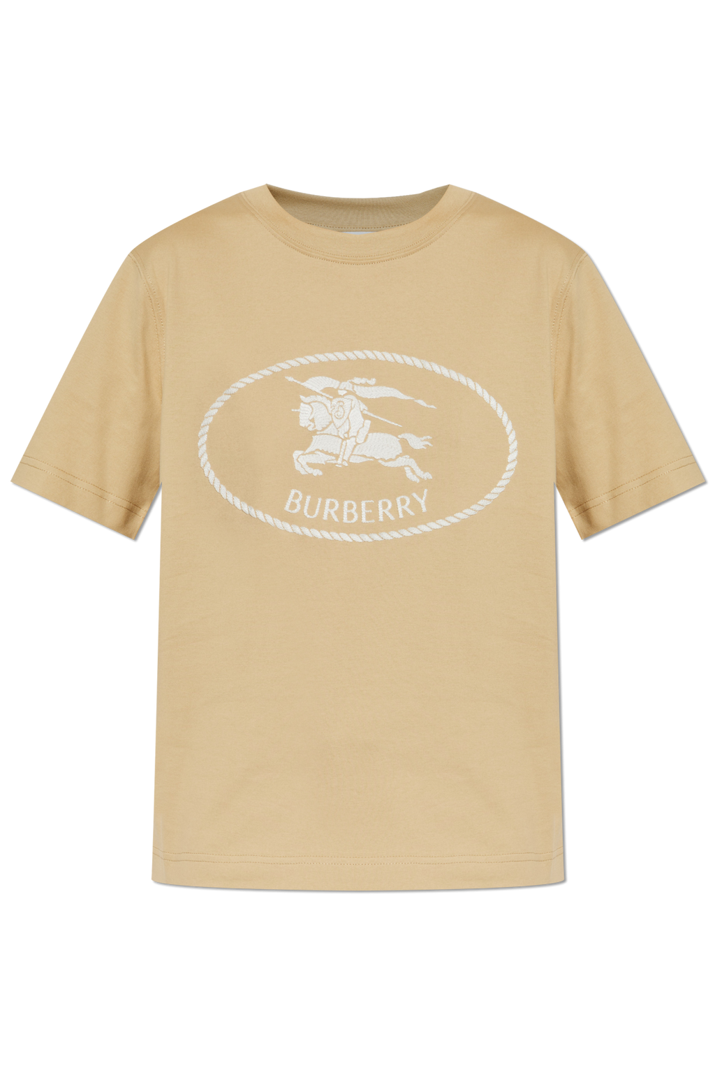 Burberry Beige T-shirt With Logo