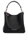 Gucci Black Handbag GG Emblem Mini