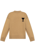 Ami Alexandre Mattiussi Beige Wool Sweater