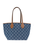 Gucci Blue Shopper Bag Totissim Small