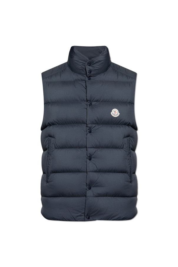 Moncler Navy Blue 'Tibb' Down Gilet