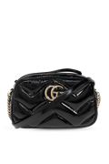 Gucci Black Shoulder Bag Small GG Marmont