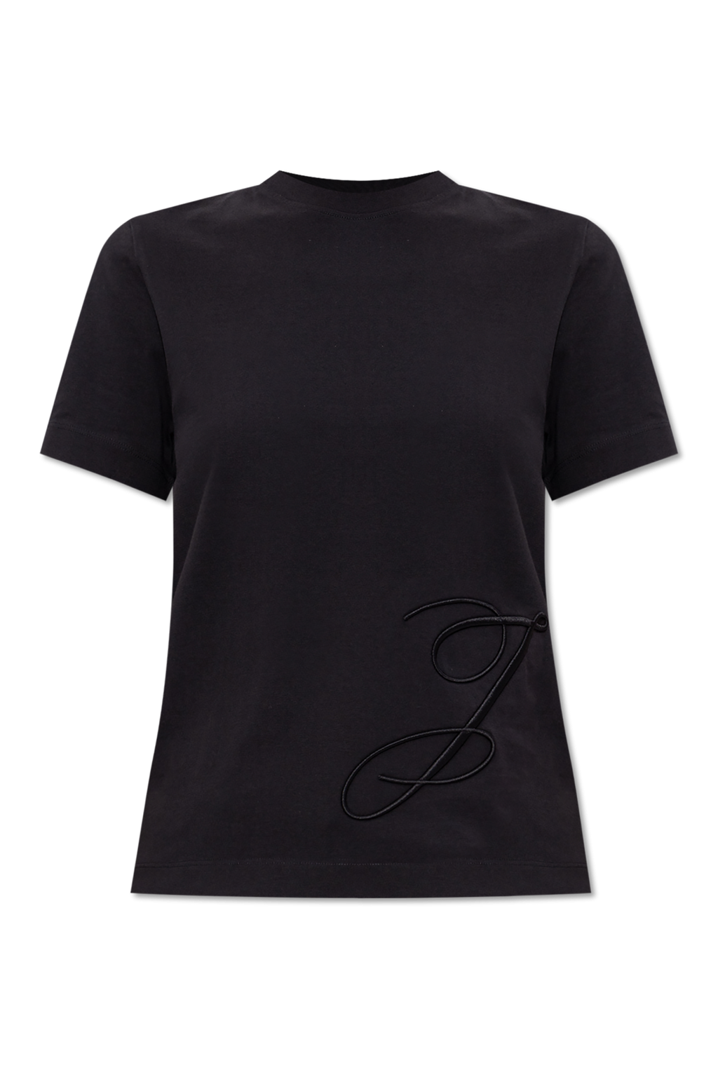 Jacquemus Black T-shirt With Logo