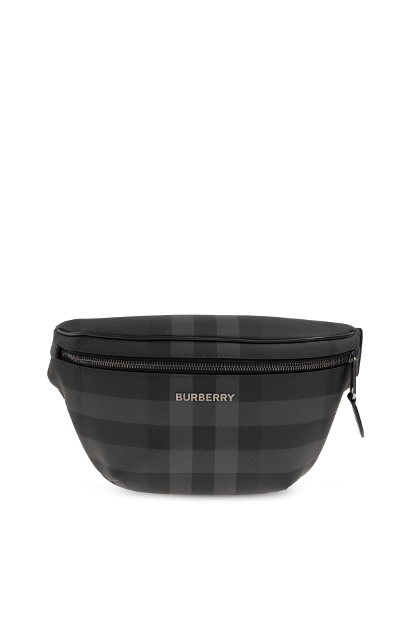 Burberry Black Dog Waist Bag