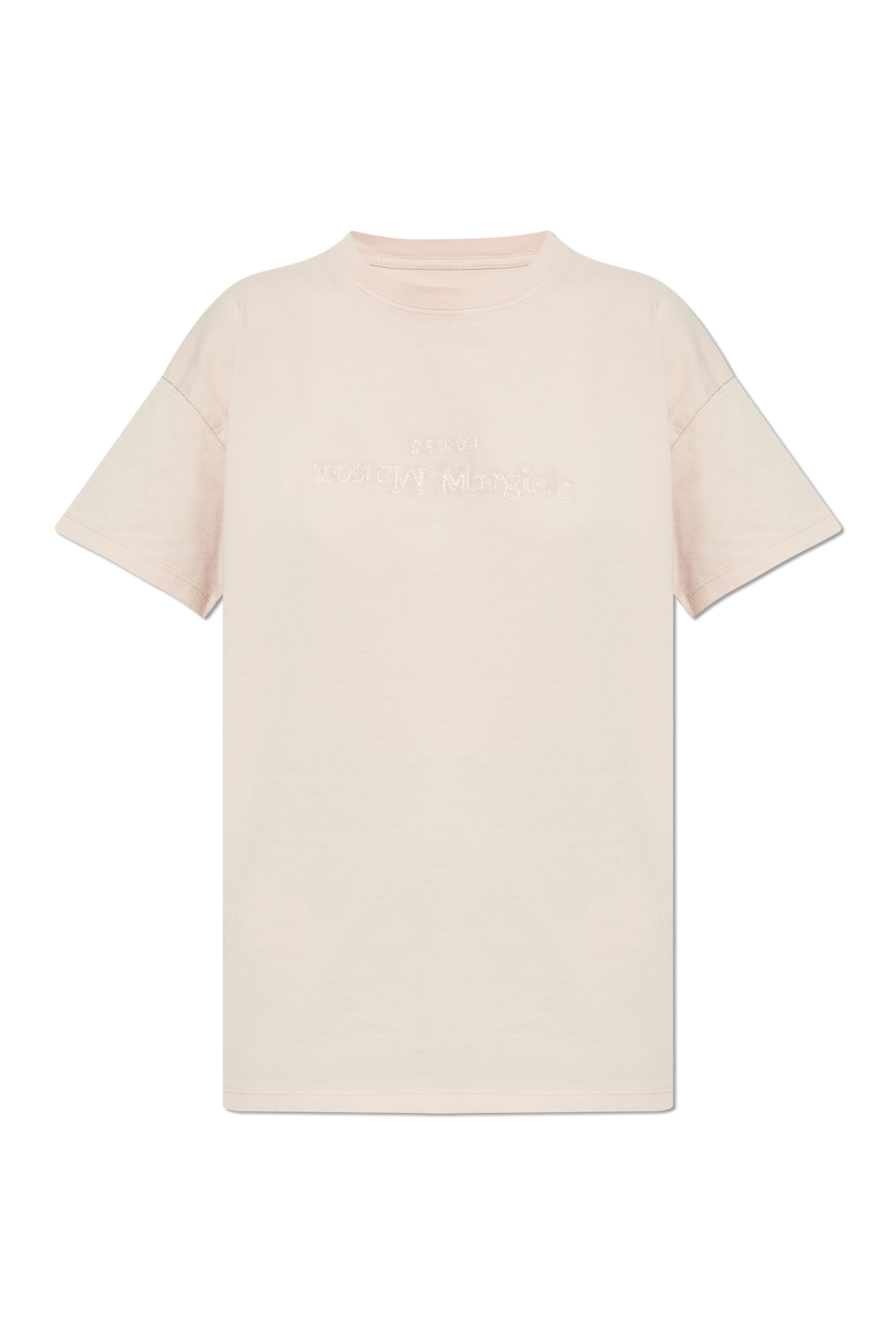 Maison Margiela PINK T-shirt with logo S51GC0533 S20079-218