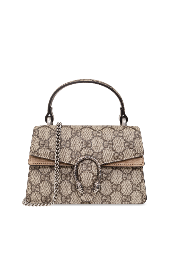 Gucci Beige ‘Dionysus Mini’ Shoulder Bag