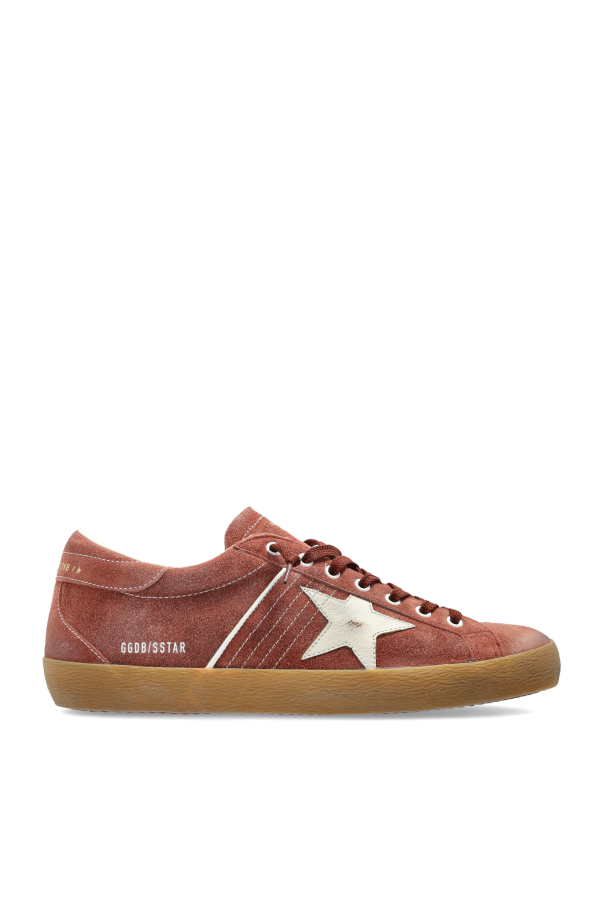 Golden Goose Red ‘Super-Star Double Quarter With S’ Sports Shoes