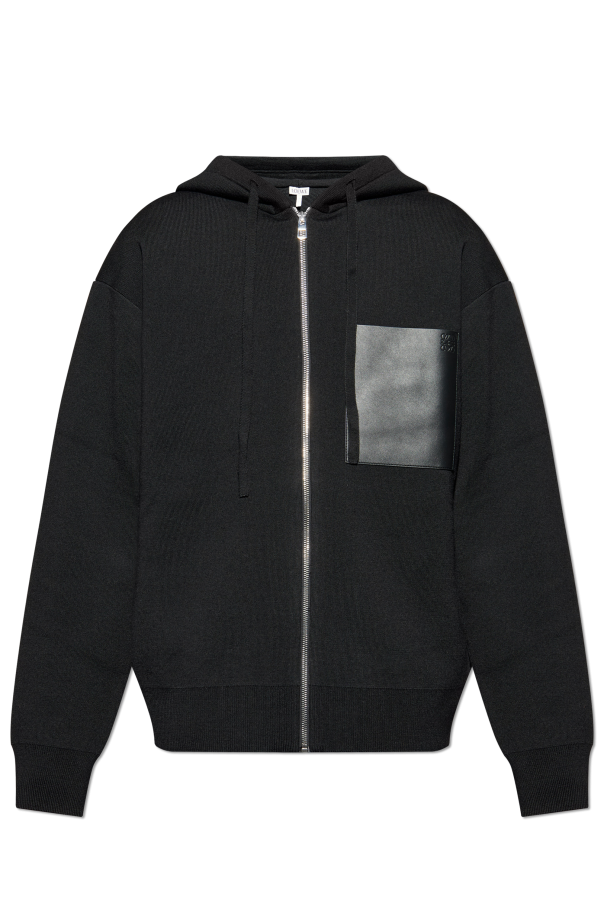 Loewe Black Wool Sweatshirt