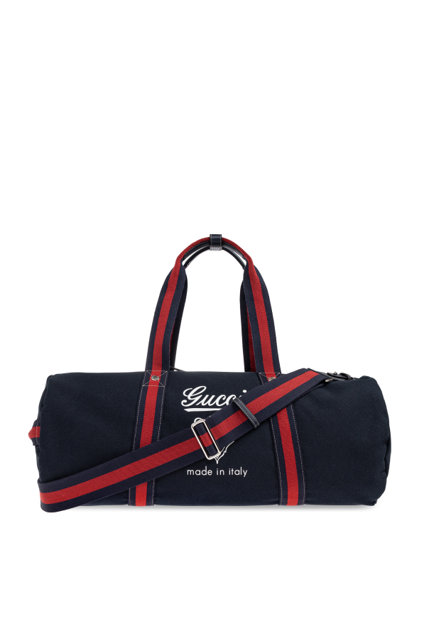 Gucci Navy Blue Hand Luggage Bag
