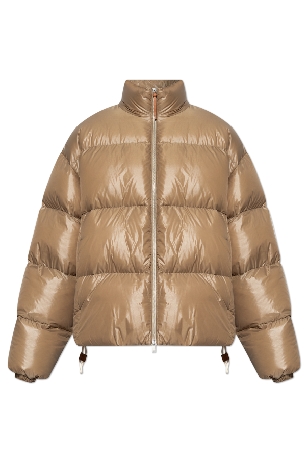 Jil Sander+ Beige Down Jacket With Hood