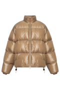 Jil Sander+ Beige Down Jacket With Hood