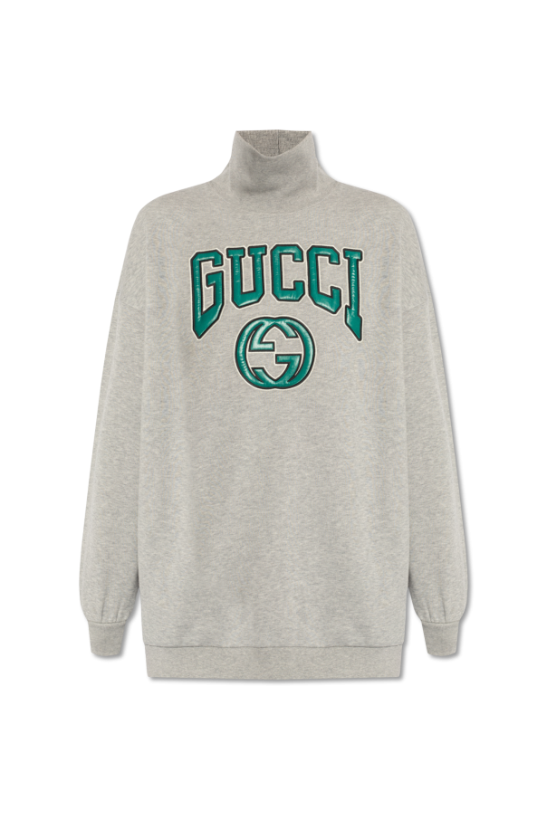 Gucci Grey Turtleneck Sweatshirt