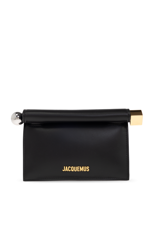 Jacquemus Black Handbag `Rond Carré Small`