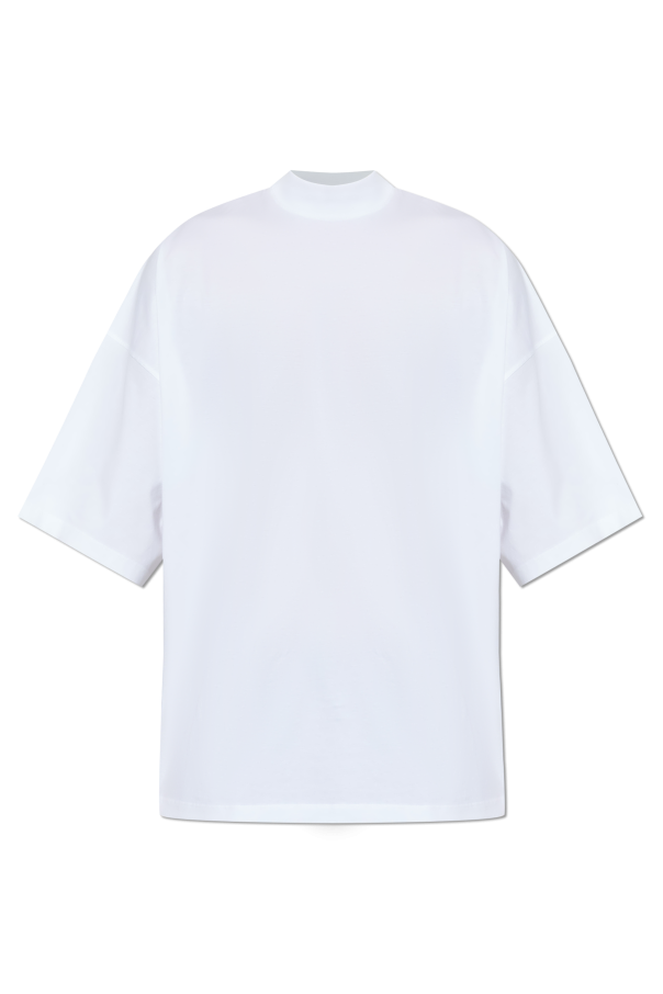 Jil Sander White T-Shirt With Crew Neck