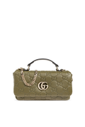 Gucci Green Handbag GG Milano Mini