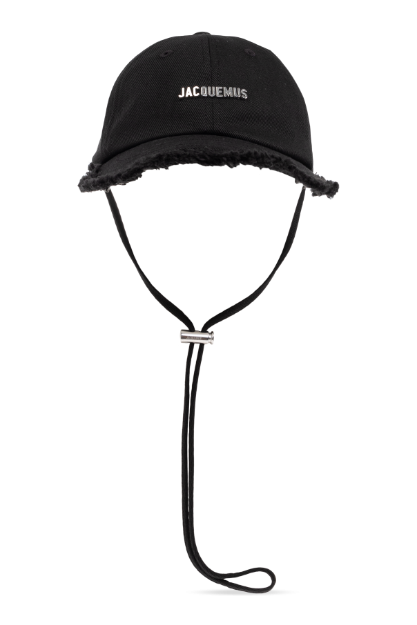Jacquemus Black Baseball Cap