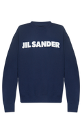 Jil Sander Navy blue Sweatshirt With Logo