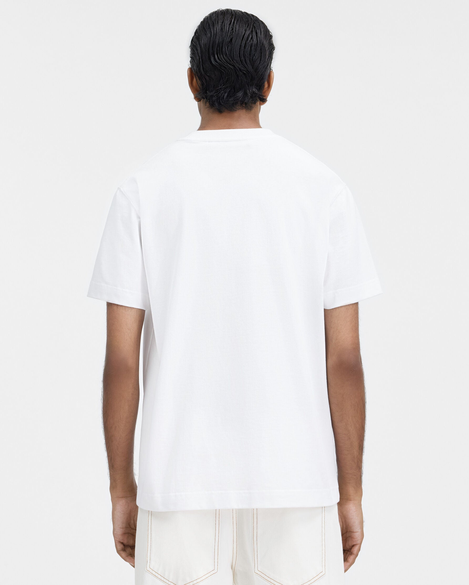 Jacquemus Футболка біла Gros Grain 245JS208-2125-100
