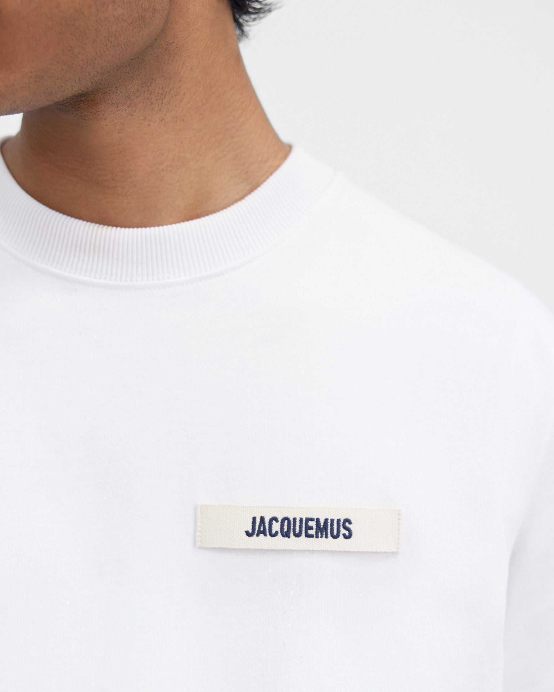 Jacquemus Футболка біла Gros Grain 245JS208-2125-100