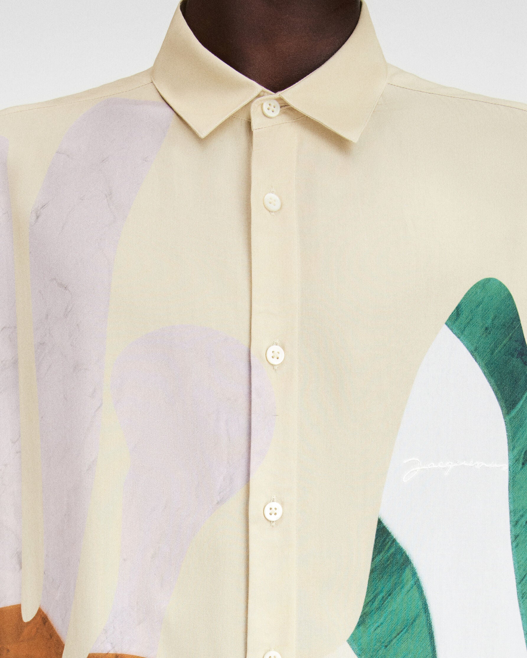 Jacquemus Сорочка бежева La Chemise Simon 245SH001-1002-1GA