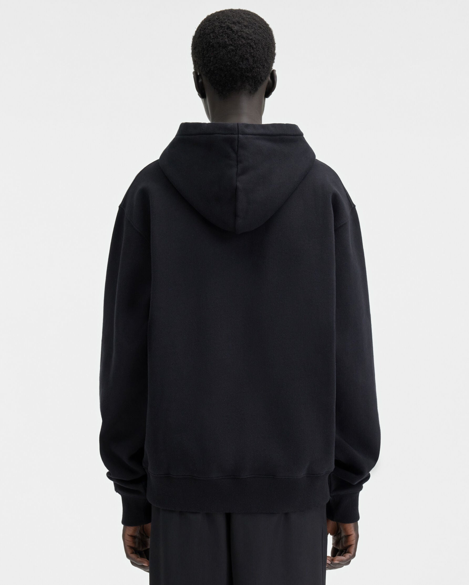 Jacquemus Худі чорний Gros Grain 245JS247-2036-990