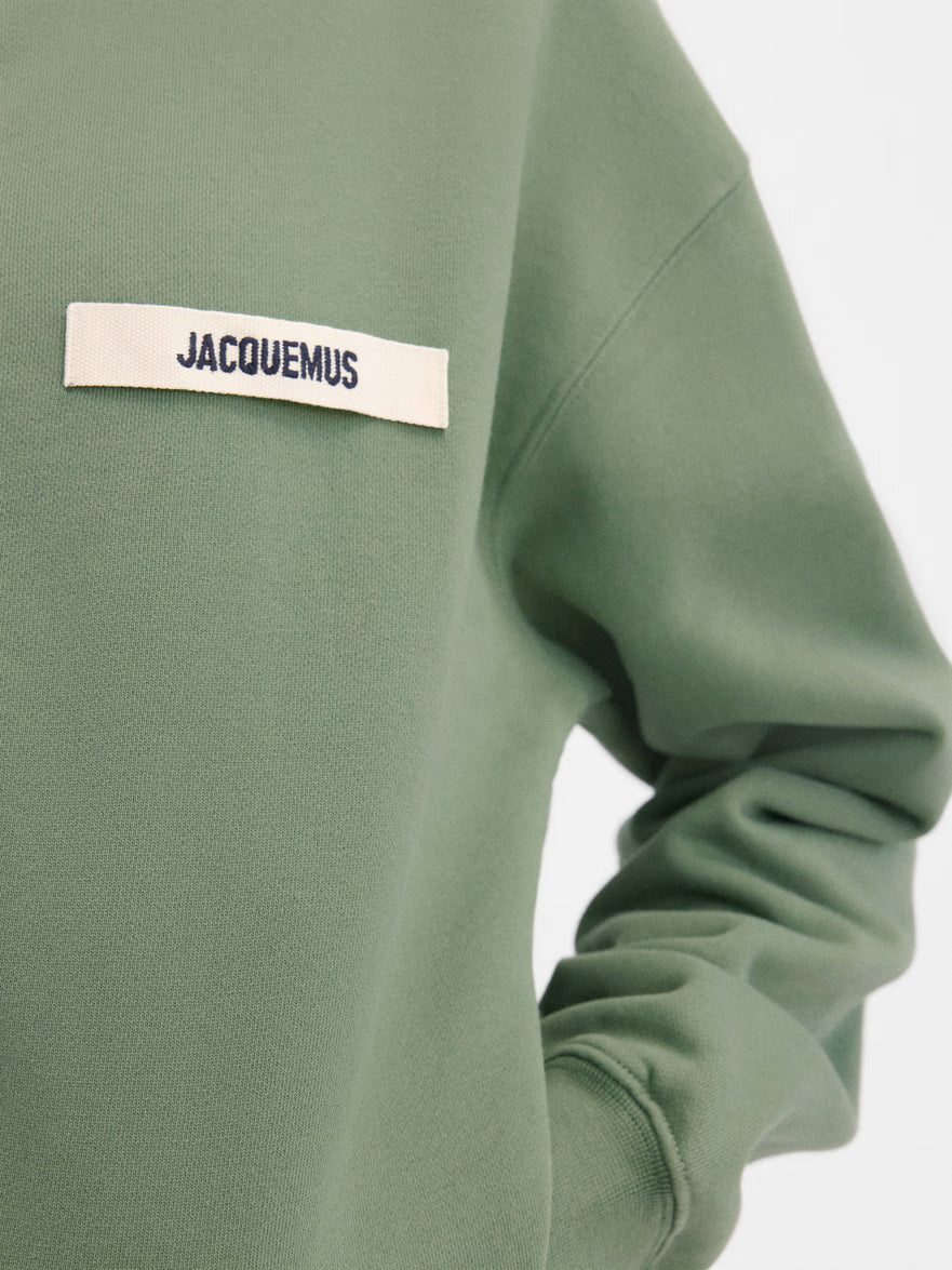 Jacquemus Світшот зелений Gros Grain 245JS206-2036-512