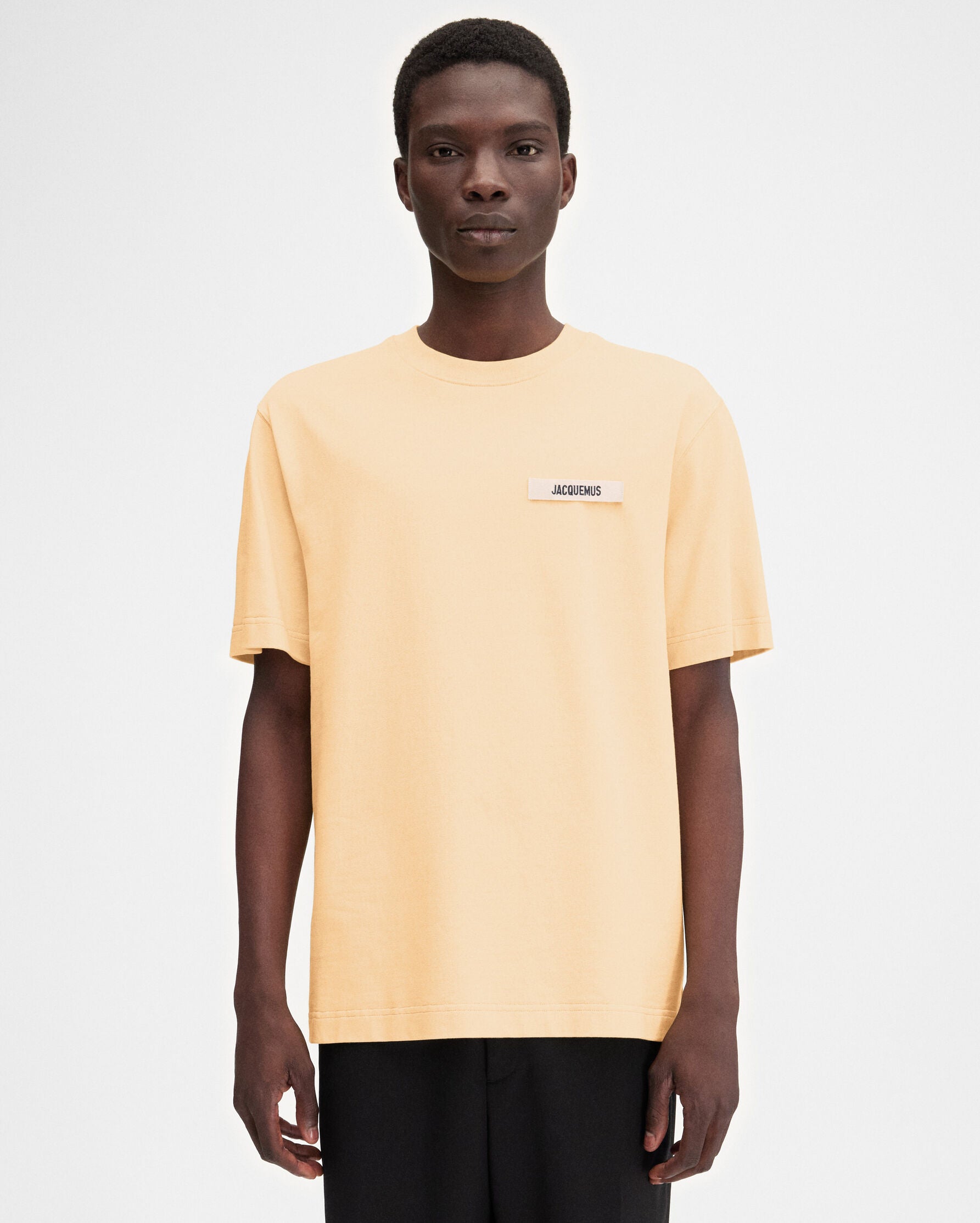Jacquemus Футболка бежева Gros Grain 245JS208-2125-131