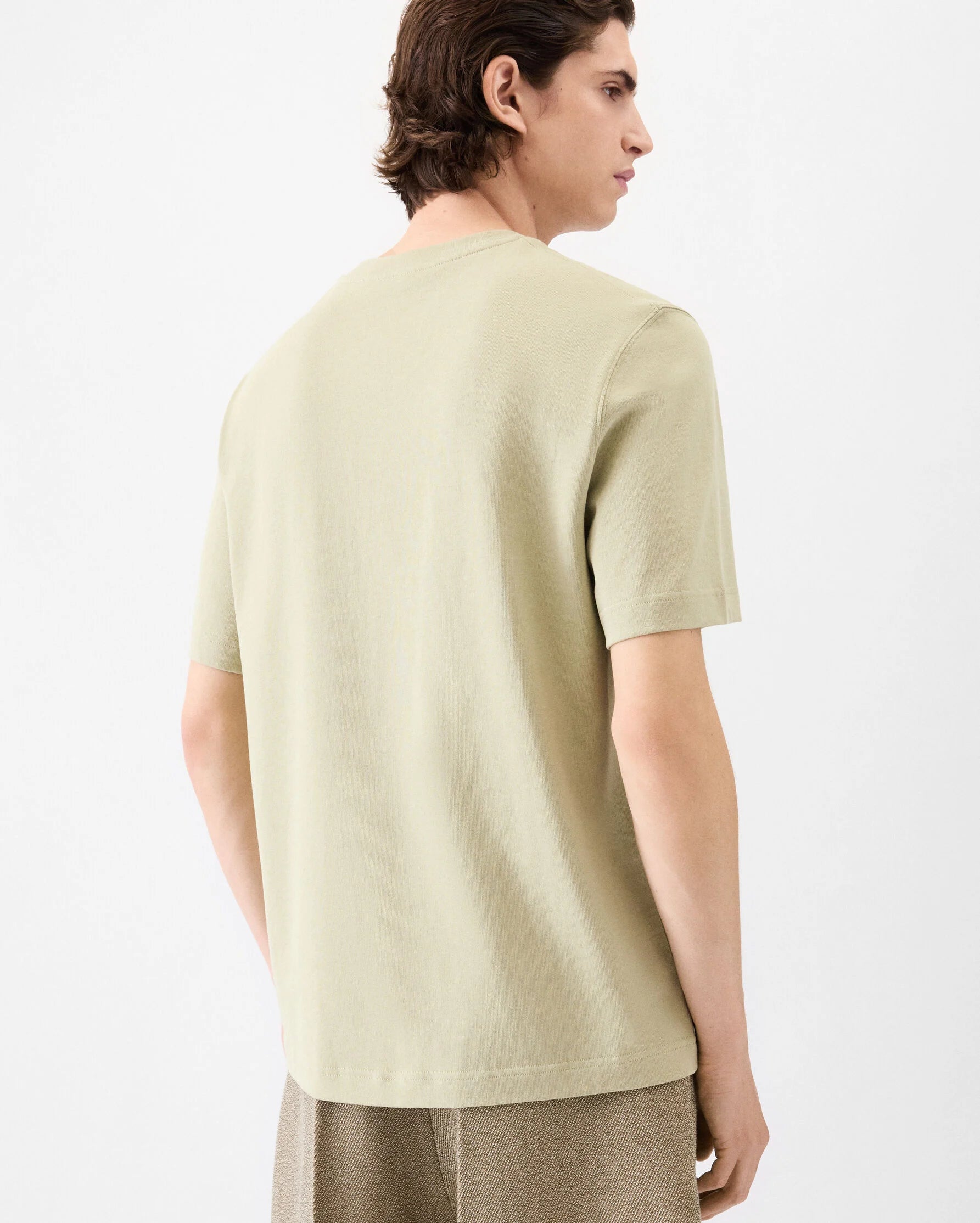Jacquemus Футболка зелена Gros Grain TSM00133AJ00226530