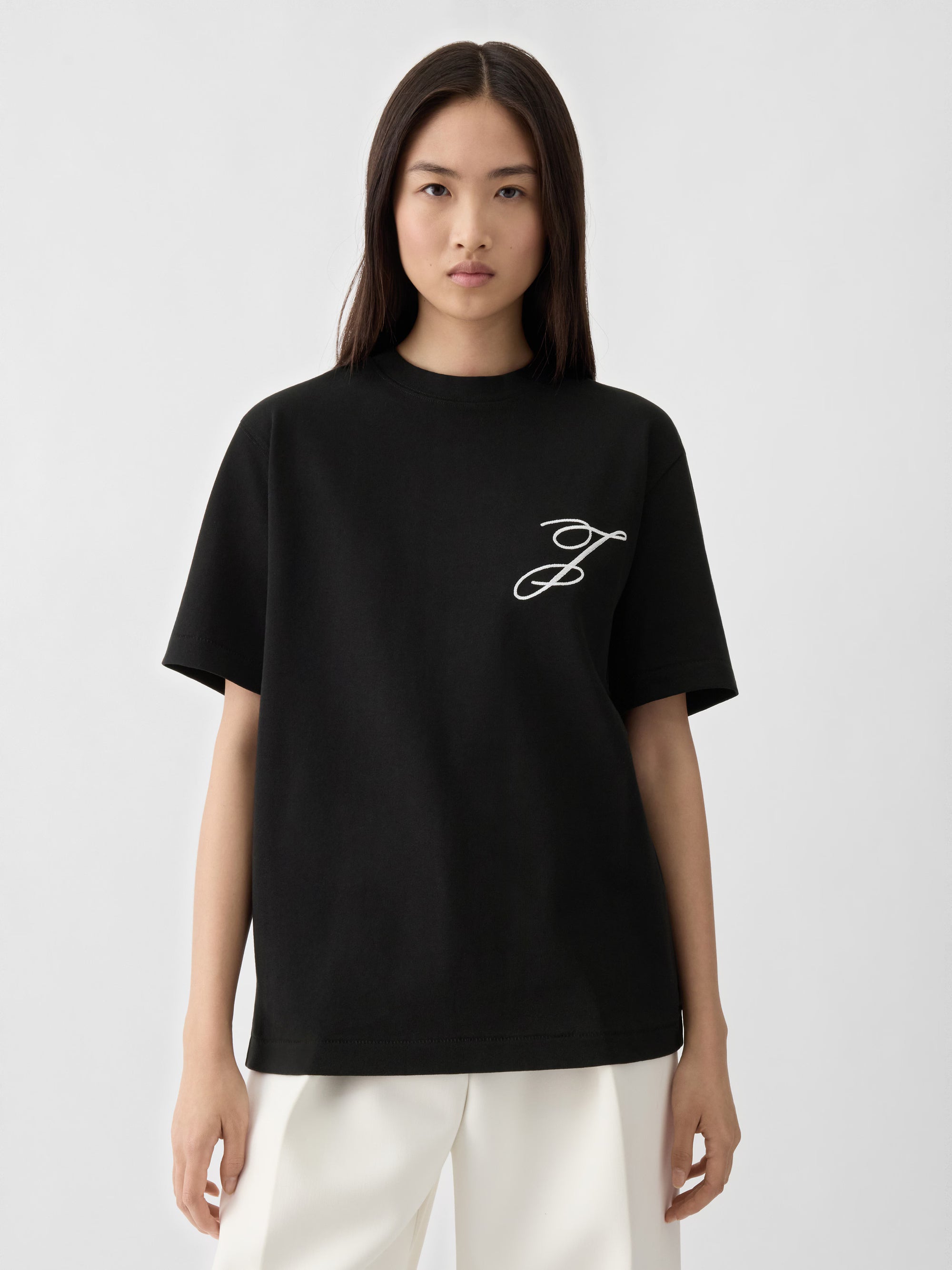Jacquemus Футболка чорна TSU00319AJ00226990