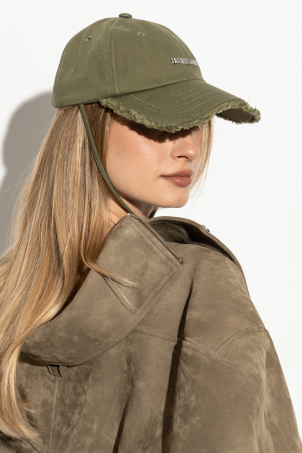 Jacquemus Green Baseball Cap