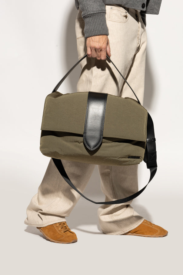 Jacquemus Green Shoulder Bag ‘Le Messenger Bambin 560’