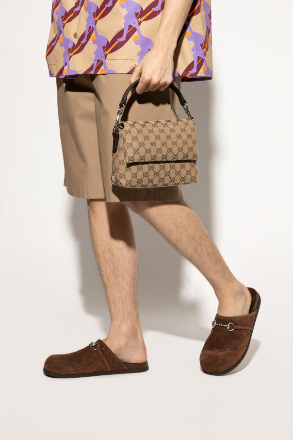 Gucci Beige Handbag GG Small