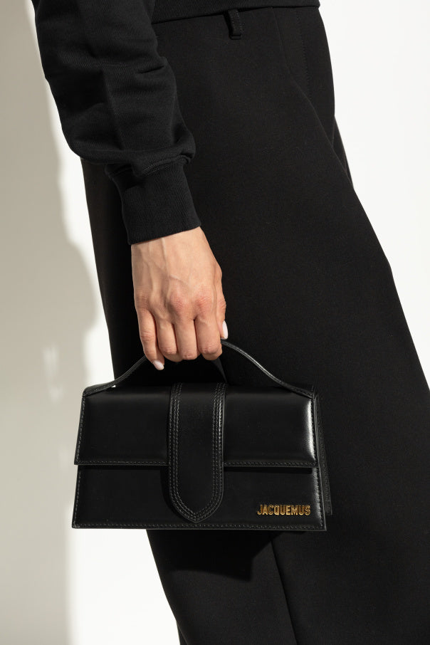 Jacquemus Black Handbag "Bambino Large"