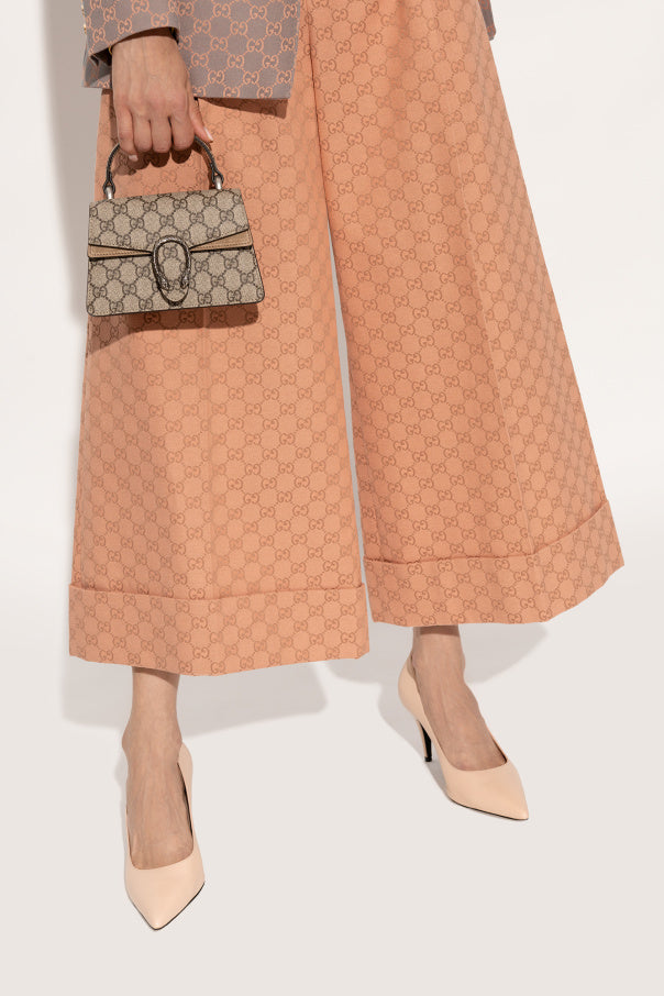 Gucci Beige ‘Dionysus Mini’ Shoulder Bag